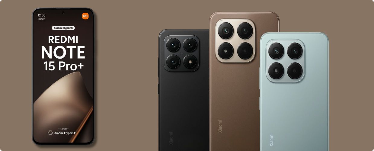 Xiaomi Redmi Note 15, 15 Pro ir 15 Pro+ pristatymas – datos, kainos, specifikacija ir skirtumai tarp modelių