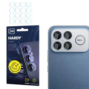 Skaidrus objektyvo stiklas kamerai Poco F8 Ultra - 3mk HARDY® Fusion Lens Protection™