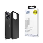 Dėklas Apple iPhone 16 Pro - 3mk silikoninis dėklas juodas