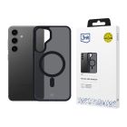 Dėklas Samsung Galaxy S24 - 3mk Smoke MagCase
