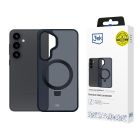 Dėklas Samsung Galaxy S25+ - 3mk Smoke Case Mag&Stand