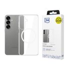 Dėklas Samsung Galaxy S25 - 3mk Clear MagCase