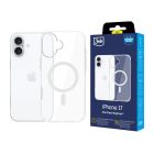 Apsauginis dėklas su MagSafe skirtas Apple iPhone 17 - 3mk EverClear MagCase