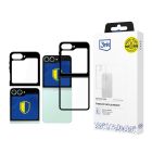 Dėklas Samsung Galaxy Z Flip 6 / 7 FE - 3mk Satin Armor Case+ Flip