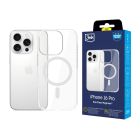 Apsauginis dėklas su MagSafe skirtas Apple iPhone 16 Pro - 3mk EverClear MagCase
