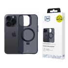 Dėklas Apple iPhone 16 Pro Max - 3mk Smoke Case Mag&Stand