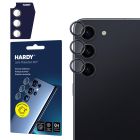 Objektyvo apsauga ant Samsung Galaxy S24+ - HARDY Lens Protection Pro Black