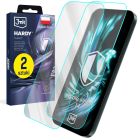 2x Hibridinis stiklas ant Apple iPhone 14/14 Pro - 3mk HARDY® Fusion™