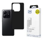 Dėklas Redmi Note 14 4G - 3mk Matt Case Black