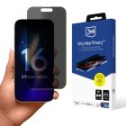 Folia privatizuojanti prie Apple iPhone 16 Pro - 3mk Silky Matt Privacy