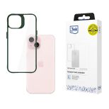 Dėklas Apple iPhone 15 - 3mk Satin Armor Case+ Green
