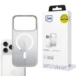 Dėklas Apple iPhone 17 Pro Max - 3mk Frosty MagCase White