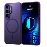 Dūminis dėklas su MagSafe, skirtas Samsung Galaxy S26 – 3mk HARDY® Hazy MagCase™ Purple