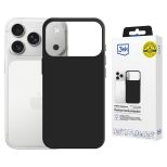 Prabangus dėklas Apple iPhone 17 Pro - 3mk HARDY MagSilicone Graphite