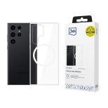 Dėklas Samsung Galaxy S23 Ultra - 3mk Clear MagCase