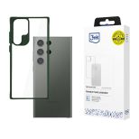 Dėklas Samsung Galaxy S24 Ultra - 3mk Satin Armor Case+ Green