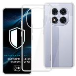 Skaidrus dėklas Redmi Note 14 PRO 5G/POCO X7 5G – 3mk HARDY® Vision Case™