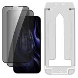 2x Grūdintas privatumo stiklas su aplikatoriumi Apple iPhone 13 Pro Max/14 Plus – 3mk HARDY® Privzone 9H™
