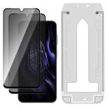 2x Grūdintas privatumo stiklas su aplikatoriumi Samsung Galaxy A26 5G – 3mk HARDY® Privzone 9H™
