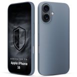 Silikoninis dėklas su MagSafe skirtas Apple iPhone 16 - 3mk HARDY® Mellow MagCase™ Ultramarine