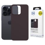 Prabangi Apple iPhone 14 Pro Max dėklas - 3mk HARDY MagSilicone Purple