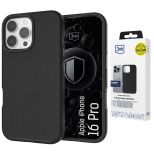 Kietas dėklas su MagSafe skirtas Apple iPhone 16 Pro - 3mk HARDY® Shockproof MagCase™