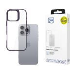 Dėklas Apple iPhone 16 Pro Max - 3mk Satin Armor Case+ Purple
