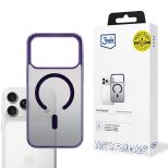 Dėklas Apple iPhone 17 Pro Max - 3mk Frosty MagCase Purple