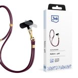 Išmaniojo telefono virvutė 3mk EasyClip Elite Mulberry (gold)