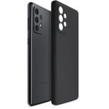 Silikoninis dėklas skirtas Samsung Galaxy A33 5G – 3mk HARDY® Mellow Case™ Black