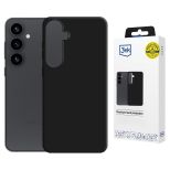 Silikoninis dėklas su MagSafe skirtas Samsung Galaxy S25+ - 3mk HARDY® Mellow MagCase™ Black