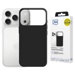 Prabangus dėklas Apple iPhone 17 Pro Max - 3mk HARDY MagSilicone Graphite