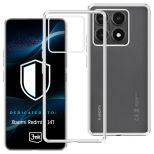 Skaidrus dėklas Xiaomi 14T – 3mk HARDY® Vision Case™