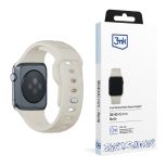 Dirželis, skirtas Apple Watch 38/40/41/42 mm Nude (small) - 3mk Silicone Watch Strap