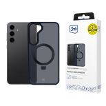 Dėklas Samsung Galaxy S24+ - 3mk Smoke Case Mag&Stand