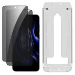 2x Grūdintas privatumo stiklas su aplikatoriumi Samsung Galaxy S24+/S25+ – 3mk HARDY® Privzone 9H™