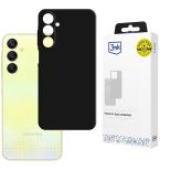 Silikoninis dėklas skirtas Samsung Galaxy A26 5G – 3mk HARDY® Mellow Case™ Black