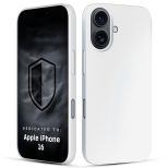 Silikoninis dėklas su MagSafe skirtas Apple iPhone 16 - 3mk HARDY® Mellow MagCase™ White