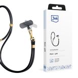 Išmaniojo telefono virvutė 3mk EasyClip Elite Black (gold)