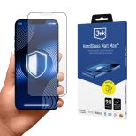 Matinis grūdintas stiklas Apple iPhone 13/13pro/14/16E/17E - 3mk HardGlass Matt Max
