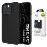 Kietas dėklas su MagSafe skirtas Apple iPhone 15 Pro Max - 3mk HARDY® Shockproof MagCase™