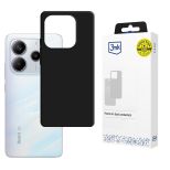 Silikoninis dėklas skirtas Redmi Note 14 5G – 3mk HARDY® Mellow Case™ Black