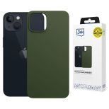 Silikoninis dėklas su MagSafe skirtas Apple iPhone 15 - 3mk HARDY® Mellow MagCase™ Alpine Green