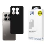 Silikoninis dėklas skirtas Xiaomi 14T Pro – 3mk HARDY® Mellow Case™ Black