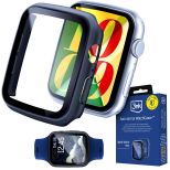 Dėklas su grūdintu stiklu Apple Watch 45mm - seria 7/8/9 - 3mk Satin Armor WatchCase+™ Black