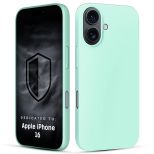 Silikoninis dėklas su MagSafe skirtas Apple iPhone 16 - 3mk HARDY® Mellow MagCase™ Teal