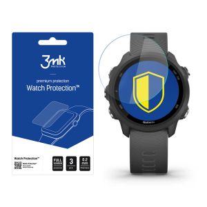 Apsauginis stiklas išmaniojo laikrodžio ekranui Garmin Forerunner 245 - 3mk Watch Protection