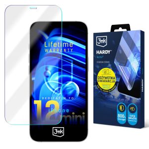 Ypač atspari plėvelė Apple iPhone 12 Mini – 3mk HARDY® Tectra™ (viso gyvenimo garantija)