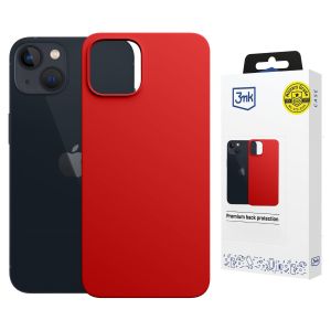 Silikoninis dėklas su MagSafe skirtas Apple iPhone 14 Plus - 3mk HARDY® Mellow MagCase™ Red
