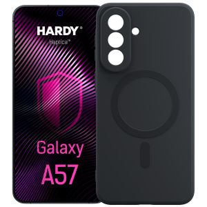 Lankstus dėklas su MagSafe Samsung Galaxy A57 - 3mk HARDY® Haptica MagCase™